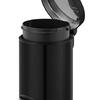 Cubo con Pedal 5L Negro Mate EKO Serene